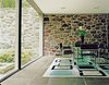 Modern home with Dining Room, Table, and Slate Floor. Marcel Breuer Hooper House II Dining Room Photo 3 of Marcel Breuer Hooper House II