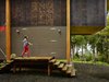 he house features materials, cabinetry, and plants salvaged from homes slated to be demolished. Photo 2 of Scavenger Studio modern home