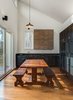 To keep costs down elsewhere (the house was built for just over $118,000), architect Brun and his partner Lizmarie Esparza specified Ikea kitchen cabinets and a black refrigerator, which is less expensive than stainless steel. Photo 5 of Gordon Cabin modern home
