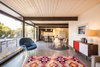 The Buzyn residence features an open-plan interior. Photo of Midcentury Lovers: You Can Thank This Architect for Transforming Palm Springs Into a Modernist Hotbed modern home