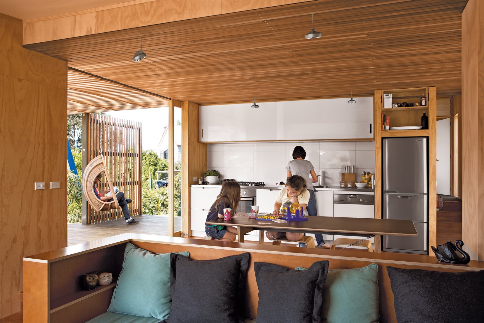 Photo 4 of 7 in A Compact Prefab Vacation Home - Dwell