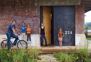A Renovation Makes a Brick Warehouse Family-Friendly in Alabama