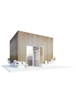 Bänkhuset by Wingårdh arkitektkontorSwedish for "bench house," this project would maximize space by running a bench around the perimeter of the cabin. The interior features other space-saving tricks, such as making the most of under-bed space.