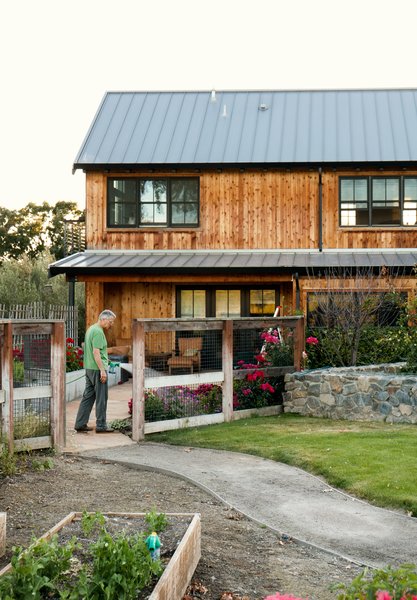 Melanie and David spend a lot of time outside, so indoor/outdoor accessibility was key.