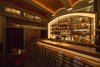 Modern home with Dining Room, Bar, Stools, Chair, Table, and Wall Lighting. Cherry Izakaya restaurant in Brooklyn features an intricate wood tapestry ceiling. Photo of The 10 Best-Designed Restaurants in America