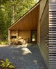 Using wood as the primary building material imbues an aesthetic warmth to the structure. It's also cost-effective, considering the abundance of Canada's natural timber resources and strong local carpentry trade. Photo by Shai Gil. Photo 2 of Stealth Cabin modern home