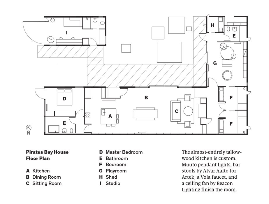 Photo 8 of 9 in Local Wood Clads Every Surface of This Idyllic