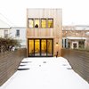 Aniket Shahane of OA muses, “...the building becomes much more an active participant in the lifecycle of its inhabitants, encouraging them to stay longer, maintain their property, and contribute to a culture that is truly sustainable.” Photo of Revitalization modern home