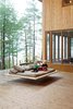 Modern home with Outdoor, Large Patio, Porch, Deck, and Wood Patio, Porch, Deck. Two-year-old Annika and five-year-old Soren make music on the "nap swing," a popular hangout spot for kids and adults alike. Photo of Creative Modern Porches and Decks