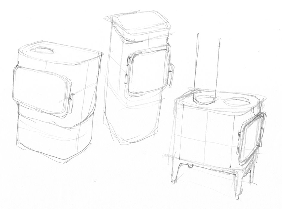 Photo 3 of 5 in Modern Take on a Classic CastIron Stove Dwell