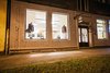 There are two shop windows in the front and two large windows in the back. "This provides ideal conditions for presenting producs and everyday work," Godziek says. Photo by Dorota Zyguła-Siemieńska. Photo of A Polish Factory is Reborn as a Stylish Tailoring Studio modern home