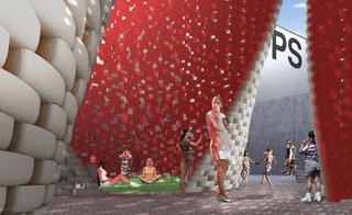Carbon-Neutral Brick Tower Coming to MoMA's PS1 This Summer - Photo 4 of 5 -