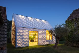 Inexpensive Gabled Garden Shed in Belgium