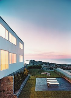 While the first home Walter Gropius constructed in the United States was his own home in Lincoln, Massachusetts, his first official commission was the Hagerty House in Cohasset, Massachusetts.
