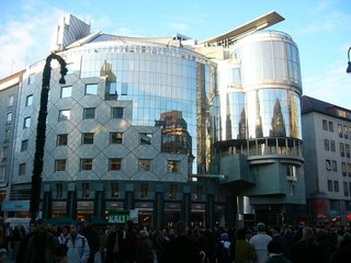 A brilliant green granite and glass creation that had an abrupt debut, considering its location in the city’s St. Stephens Square, the Hass House actually had a historic pedigree (the outside mirrors the corner of an old Roman fortification). While Hollein was initially criticized—"I get anonymous letters saying I should jump off the top of the Haas Haus," he said in an interview—the building has since been recognized for introducing a modern aesthetic to Vienna's downtown.