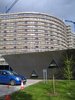 Here you can see the massive construction going on at Victoria Hospital just behind Maggie's Center. Photo of Maggie's Center by Zaha Hadid modern home