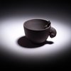 Moon Rabbit-Cup. Black clay. Designer: Hsiao-Ying Lin, Craft Maker: Jung-Ching Tang. Photo of Q&A: Gijs Bakker modern home