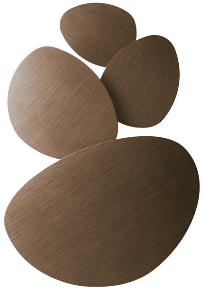 "Eclipse is a nesting table set that is an example of how we like our products to be playful. Each user can make the layout he wants."