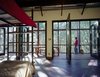 The HVAC unit inside the bunkroom is rarely used, but was installed for use during humid days and chilly nights. Photo 12 of Texas Bunkhouse modern home