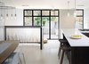 kit/LR Photo of Soho Row House Renovation modern home