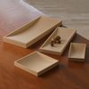 Jørgen Høj's Wooden Trays are made of wood from 100- to 150-year-old maple trees and dried and soap-treated to create a beautiful, light finish. Høj designed the trays in 1953 and more than a half-century later they continue to be timeless in their design. Photo of Architectmade modern home