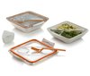 The Box Appetit is a larger version of the Bento Box with two compartments. Photo of Q&A with Black+Blum Founder modern home