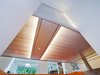 The "lightbox," seen from below, adds illumination and quirky interest to the space. Photo 4 of Parksite Residence, Rotterdam modern home