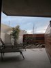Each unit has its own private patio with lounge chairs and miniature cactus garden. Photo of A John Lautner-Designed Hotel modern home