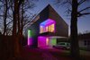Though the light show is its most dazzling feature, the single-family home is also an inspiring example of smart, affordable housing. Drawing upon a slightly-revised model for low-cost family houses Silo AR&D designed in Cleveland, the cost of construction came in at $154,000. Photo of This Illuminated Arkansas Home Changes Colors with the Tap of a Smartphone modern home
