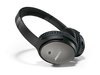 The newest version is the QuietComfort 25. They’re a mix of the brand's classic aesthetic and new technology. Hardware updates to the preceding QC 15 including noise regulation that Bose says reduces the “hiss” sometimes associated with noise-canceling headphones. Photo of Improved Noise-Canceling Headphones by Bose modern home