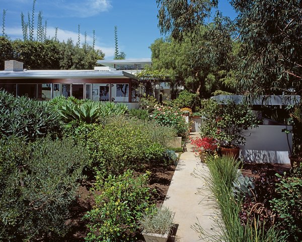 The house becomes part of Burton's landscape scheme.