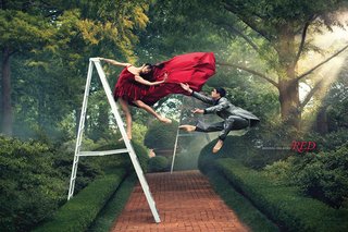 When serendipity meets design. Shot around D.C., Design Army's "In Wonderland" series was a pro bono project for the Washington Ballet's new production of Alice in Wonderland.