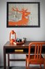A desk inside of the the hotel's spacious rooms. Photo of Slumber Party modern home