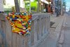 Just another afternoon of local residents going about their business. Via Lazy Haze. Photo of A Look at Lego Bombing modern home