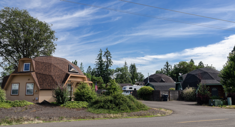 Geodesic domes were first popularized by R. Buckminster Fuller in the mid-twentieth century, but the extremely strong and stable structures have since been developed into sustainable, wind-resistant models. Oregon Dome produces wind and hurricane resistant geodesic dome kits in thousands of plans, sizes, and shapes. Each can easily be built by the customers themselves, no special equipment necessary.