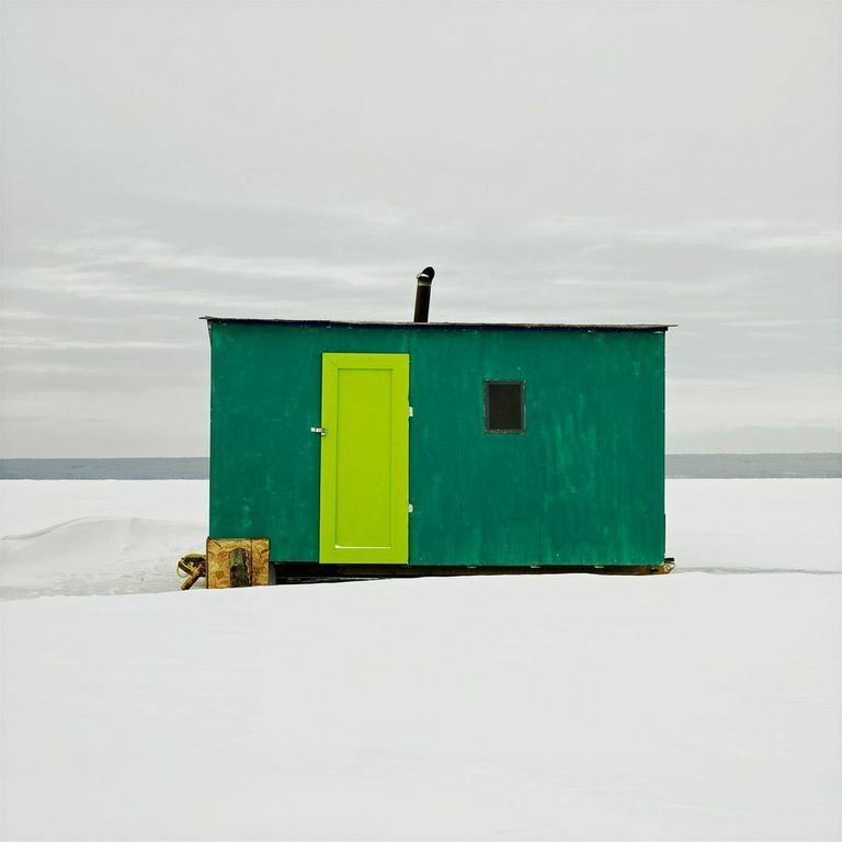 Photo 10 of 14 in Architecture Off the Grid Quirky Ice Huts Dot Canada