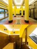 The hostel is located in Ghent's university district in the center of town, opposite the renowned art center Vooruit. The Art Deco lobby and stairwells are painted in a vibrant yellow. Photo of 40+ Yellow Modern Home Design Ideas modern home
