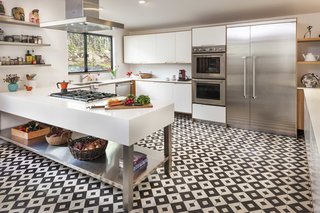 Best 60 Modern Kitchen Ceramic Tile Floors Design Photos And