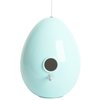 Egg Birdhouse
An Easter backdrop with all eight glossy colors of the Egg Birdhouse by designer Jim Schatz would make for a great backyard party.
Find this item at the Dwell Store. Photo of 13 Great Modern Birdhouses modern home