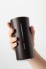The cup's 13-ounce interior tracks your consumption and issues suggestions accordingly—for example, once you input your height, weight, gender, and other metrics, the Vessyl will tell you how much water you need for a day’s worth of hydration. If you’re hitting the soft drinks, it’ll show how much sugar you’ve consumed as well. Photo of Vessyl Smart Cup Tracks What You're Drinking modern home