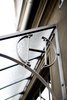 The exterior metal framework logo. Photo by: Martin Kaufmann Photo of World's Smallest Hotel and Café in Copenhagen modern home