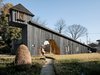 Terunobu Fujimori's Charred Cedar House, completed in 2007, is clad in charred cedar boards, which have been treated with an ancient Japanese technique that seals the wood against rain and rot. Read our profile on the Japanese architect. Photo by Adam Friedberg. Photo of Facade Focus: Charred Cedar modern home