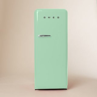 Stick with a classic red, black, or mint green Smeg.