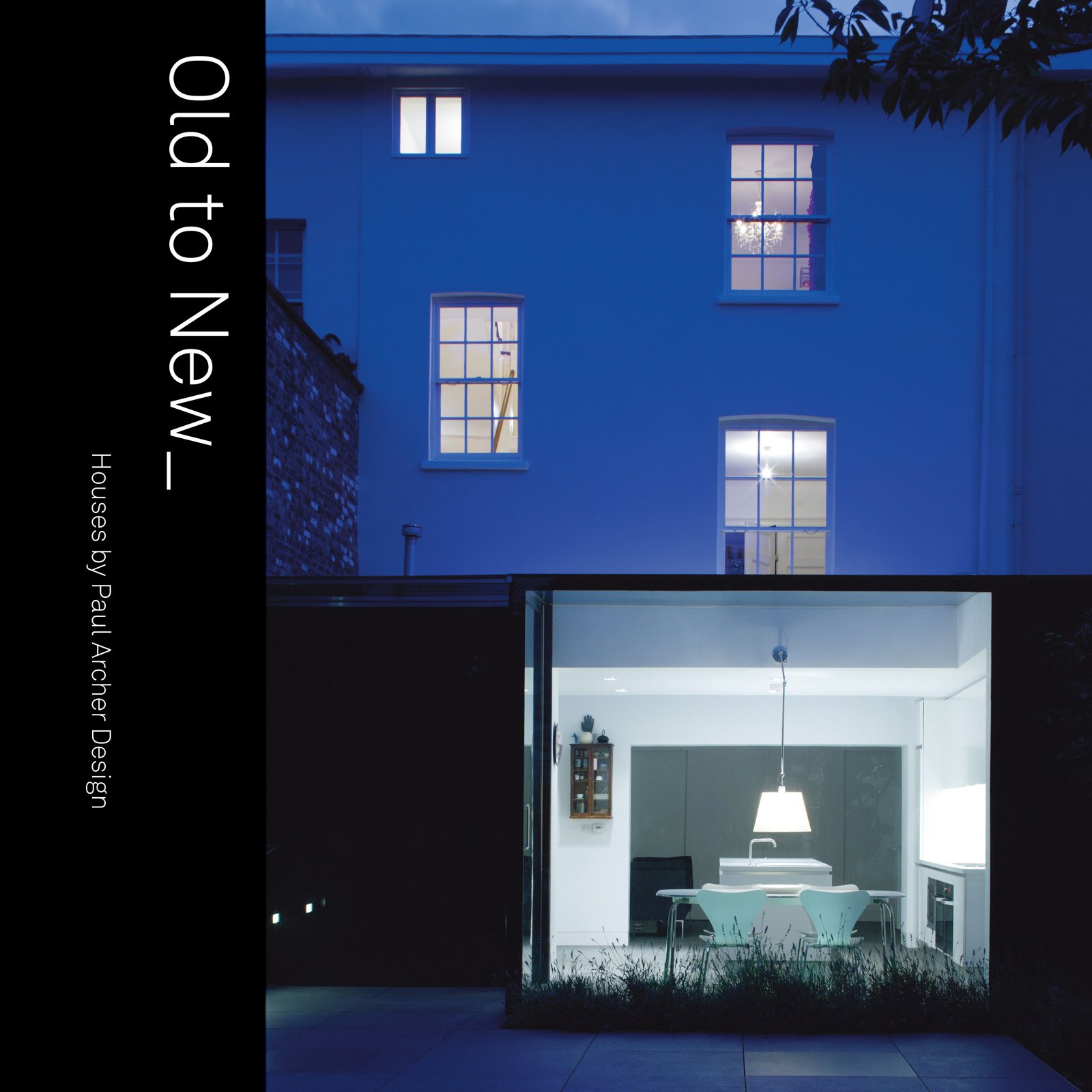 Gracing the cover of the book is the Hunt house, a Regency townhouse Archer modified with a glass cube out the back.