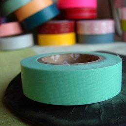 Japanese washi tape is a staple in any crafters box. Made of washi, or rice paper, it is semi-transparent and can be reused, repositioned, and easily removed.