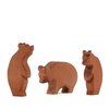 OSTHEIMER WOODEN BEARS
The nice thing about this Fall trend is that you can accomplish it as simply as a few accessories. These Ostheimer wooden bears—handmade in Germany—would look right at home on a shelf or mantle or in the able hands of your little one. Photo of Fall Design Trend: Warm Woods modern home