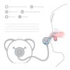 The collection receptacle gets suction from the main unit’s motor. The patented nozzle extends into the nasal cavity all the way to the maxillary sinus. Photo of Nasal Aspirator for Young Children modern home
