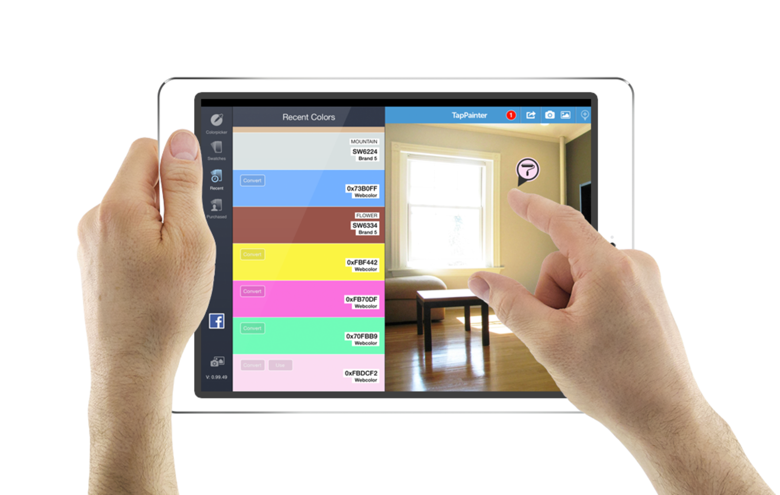 Painting Your Walls? This App Will Help (3 Photos) Dwell