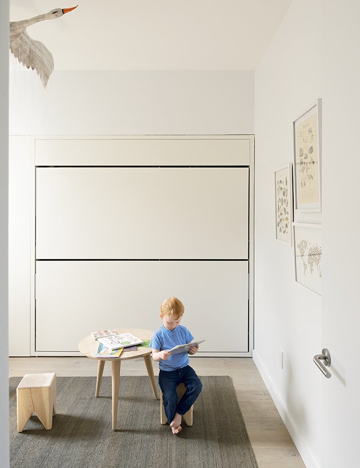 Photo 1 Of 2 In Resource Furniture Lollipop Bunk Bed Dwell Family Small Apartment Renovation Brooklyn Kids Room