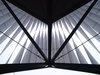 By night, the translucent strands illuminate from inside like a giant lantern. At just under 500 square feet, it can house a chamber orchestra or musical ensemble of up to 20 people. Photo of A Modular, Translucent Pavilion With a Fabric Facade modern home